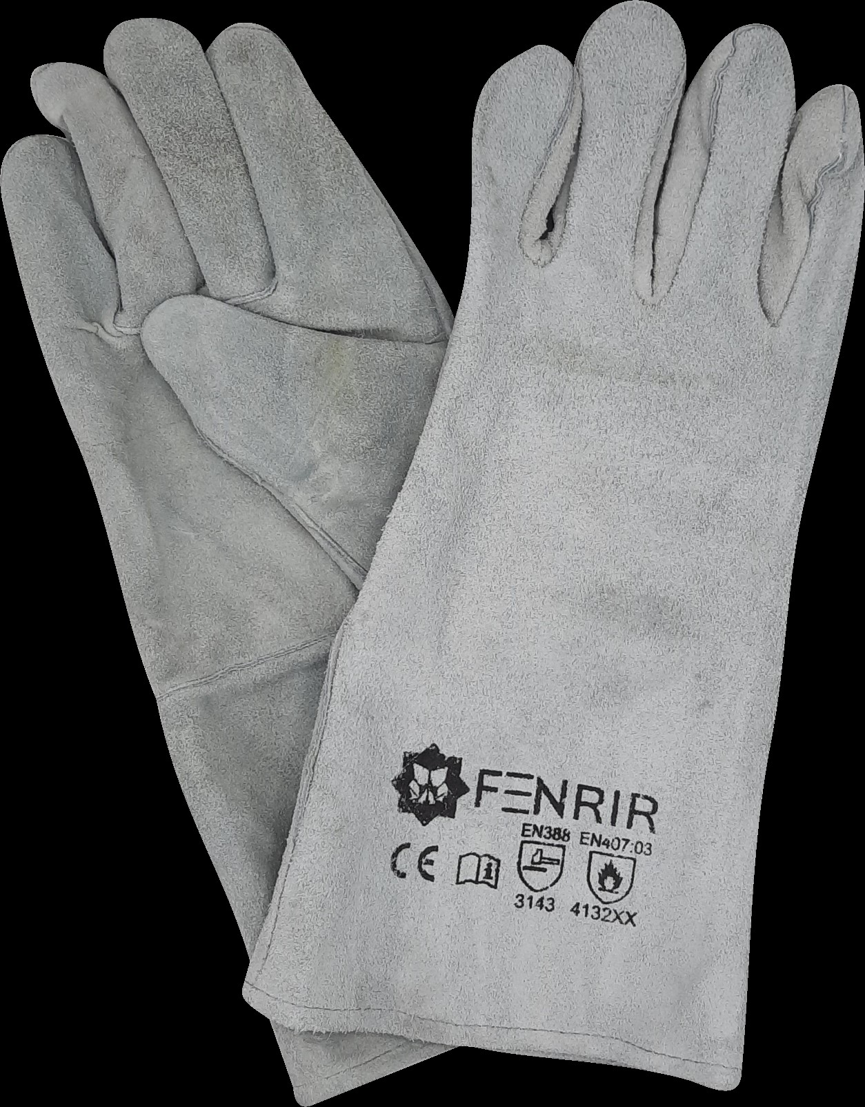 Imagen de GUANTE  DE CARNAZA LARGO PARA SOLDAR FENRIR