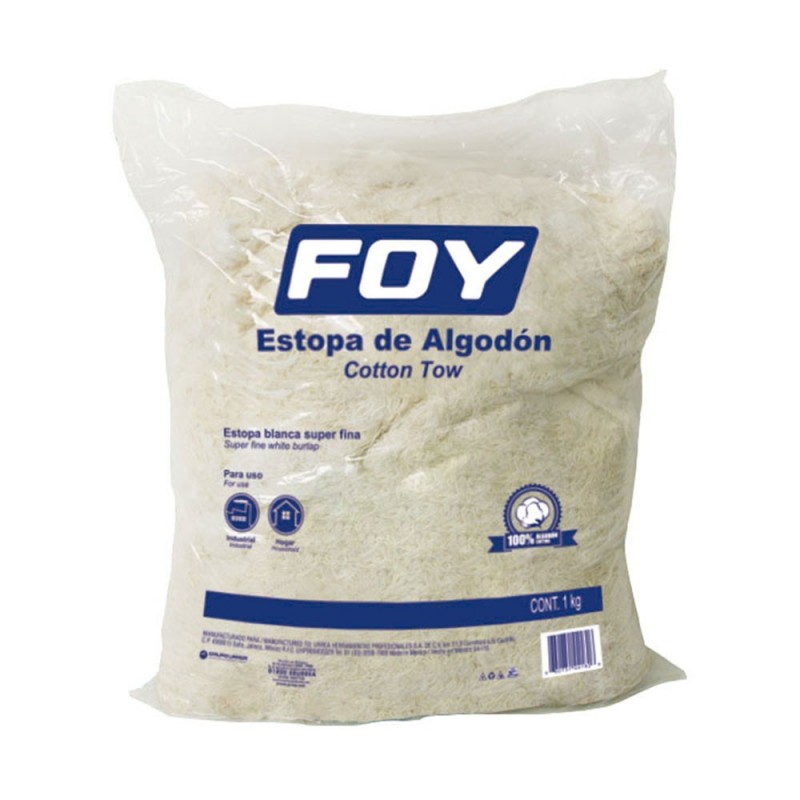 Imagen de ESTOPA DE ALGODON 1 KG FOY
