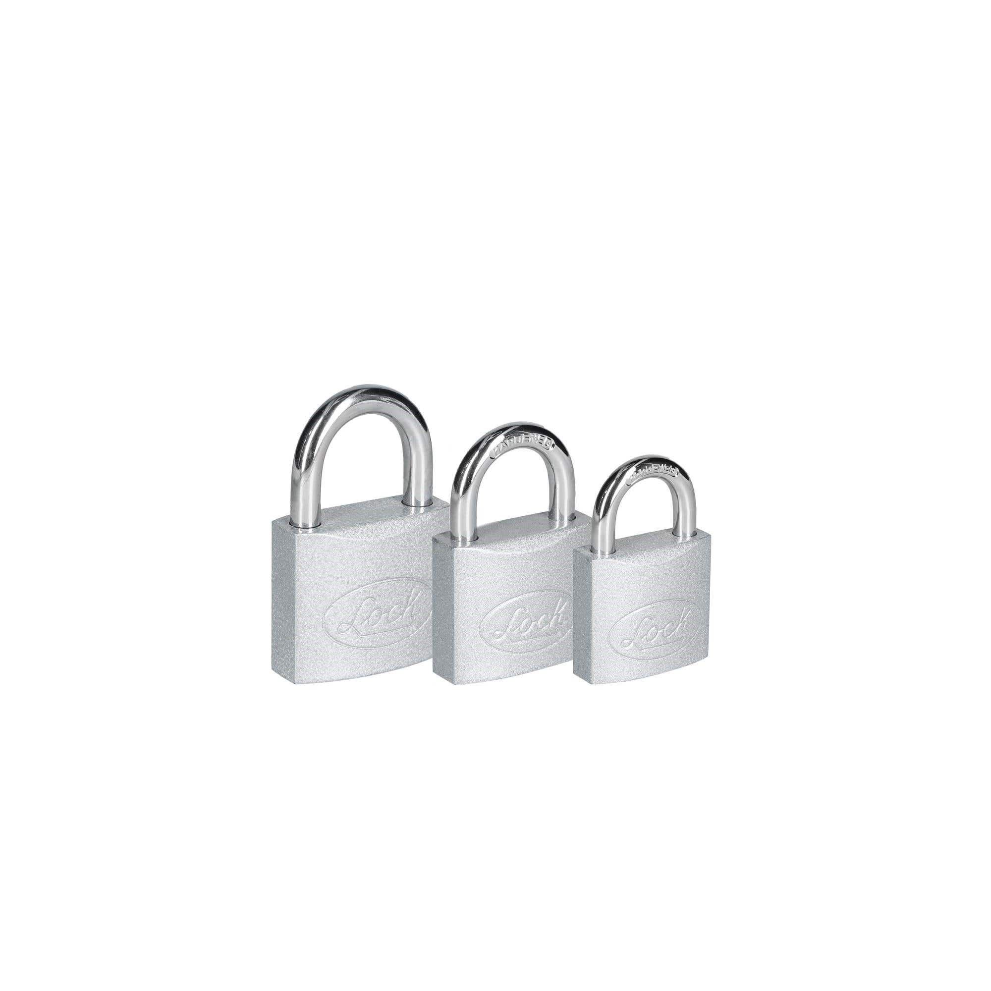 Imagen de CANDADO DE ACERO CORTO LLAVE ESTANDAR 45 MM LOCK
