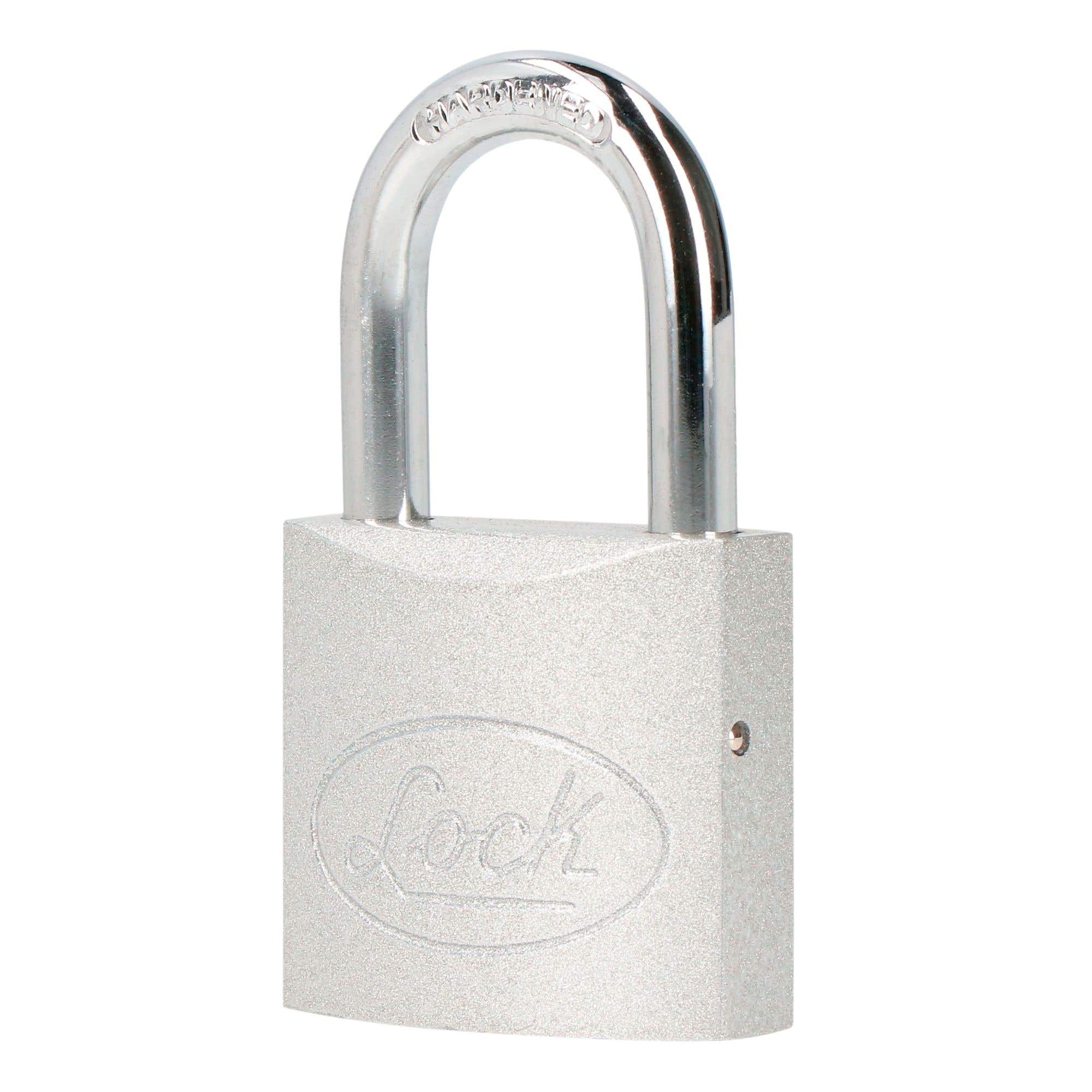 Imagen de CANDADO DE ACERO LARGO LLAVE ESTANDAR 38 MM EN CAJA LOCK
