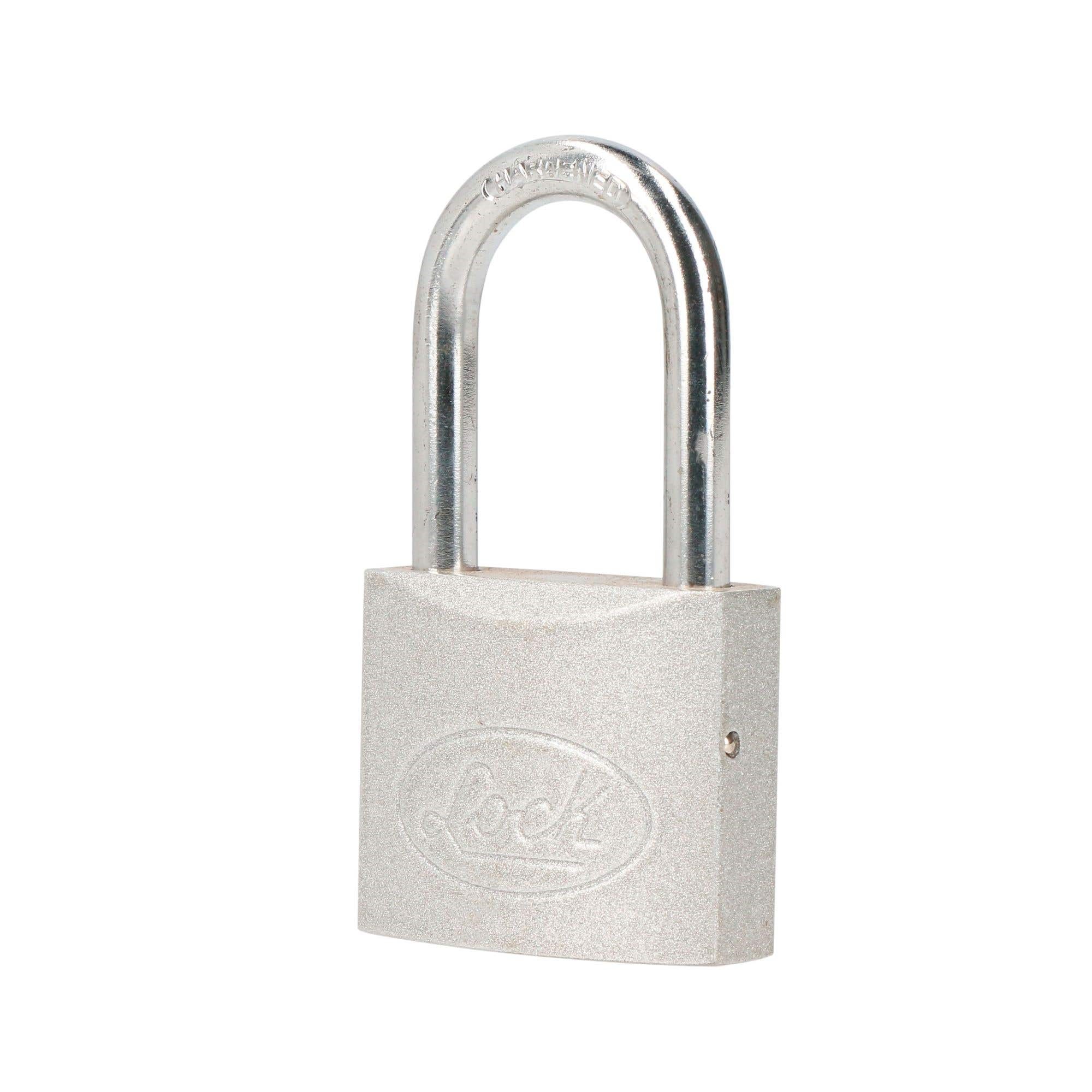 Imagen de CANDADO DE ACERO LARGO LLAVE ESTANDAR 45 MM EN CAJA LOCK