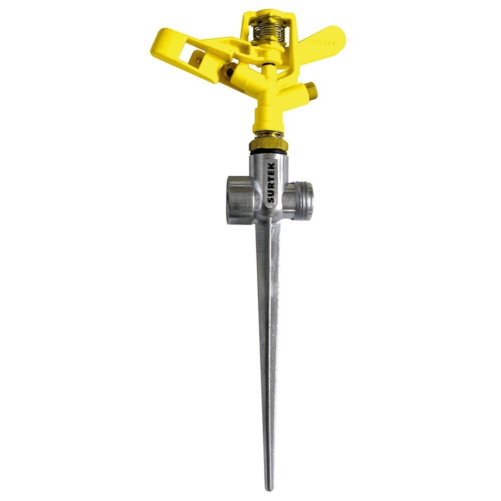 Imagen de ASPERSOR METALICO POR PULSACIONES CON ESTACA METALICA 2 VIAS SURTEK