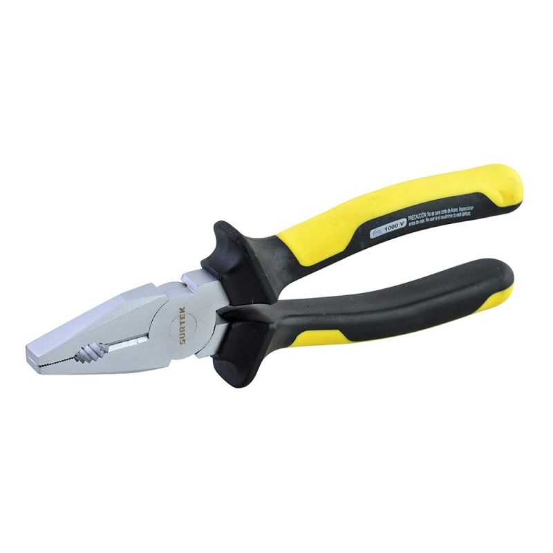 Imagen de PINZA PARA ELECTRICISTA 8" 1000 VOLTS SURTEK 