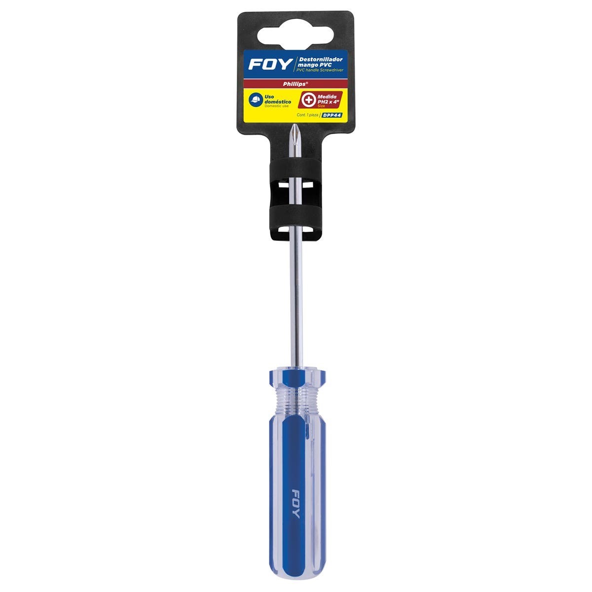 Imagen de DESARMADOR PVC PHILLIPS #2 1/4" X 4" FOY