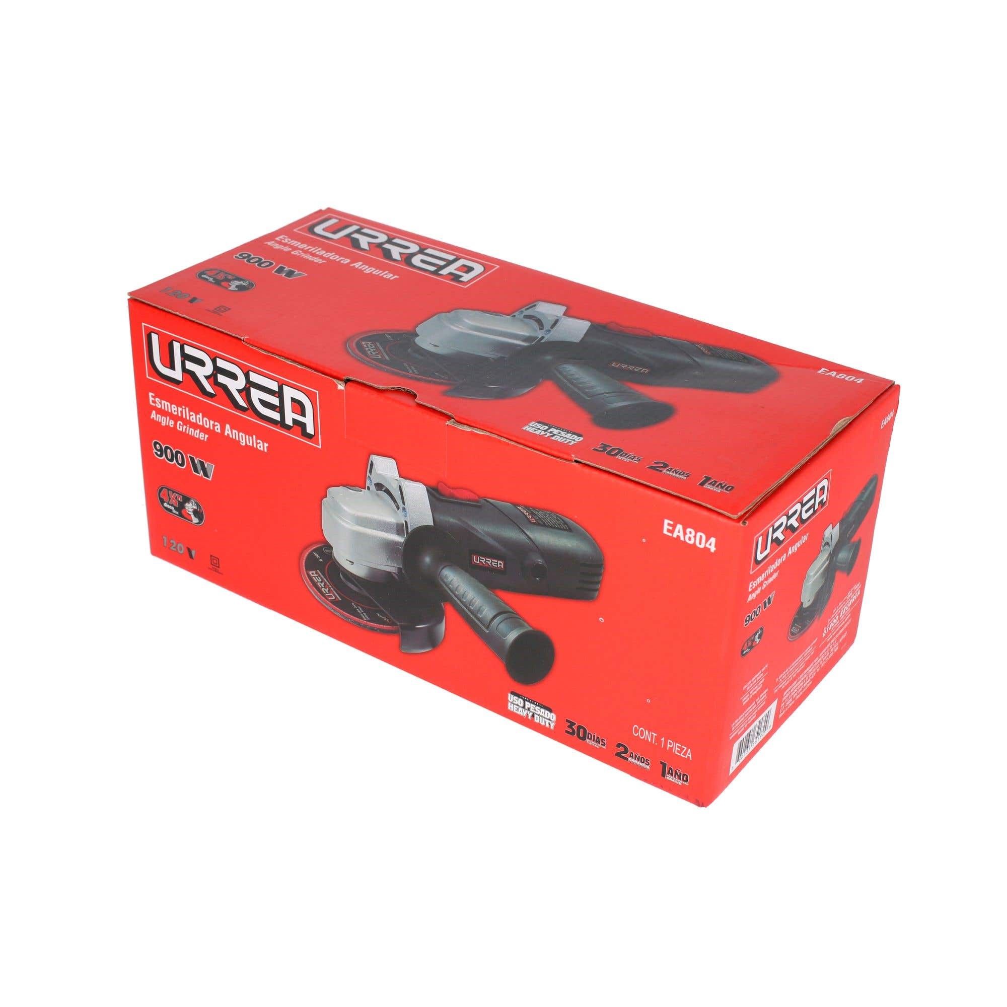 Imagen de MINI ESMERILADORA ANGULAR 4 1/2" 900W 120V USO PESADO URREA
