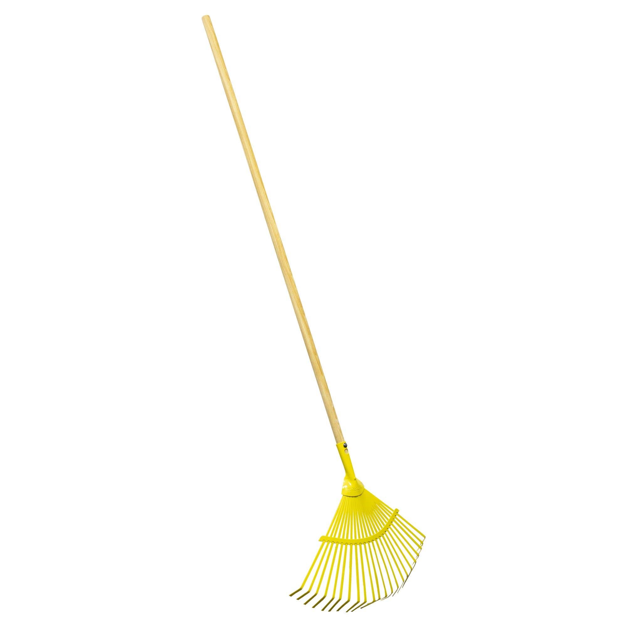 Imagen de ESCOBA METALICA CURVA PARA JARDIN 22 DIENTES SURTEK
