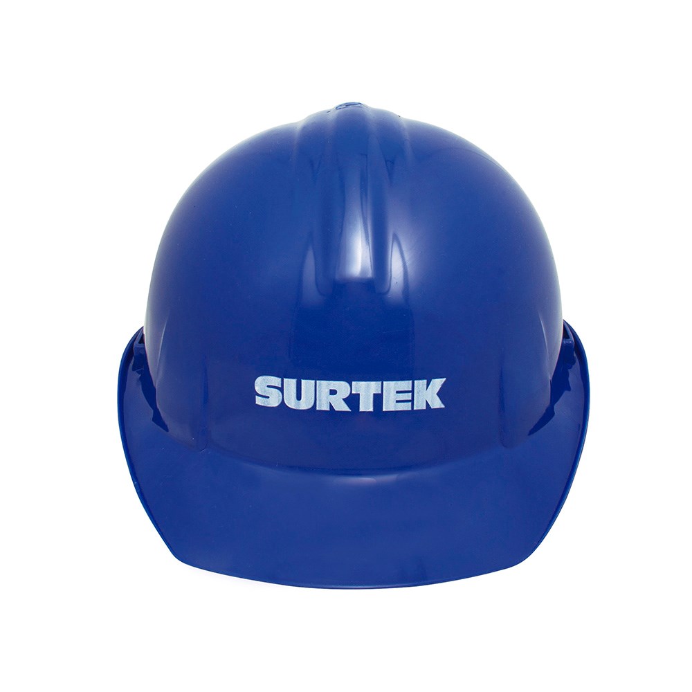 Imagen de CASCO DE SEGURIDAD CON AJUSTE DE INTERVALOS COLOR AZUL SURTEK