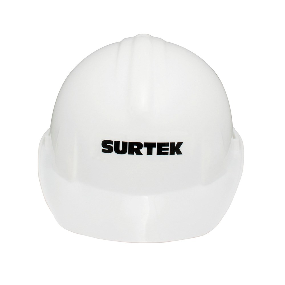 Imagen de CASCO DE SEGURIDAD CON AJUSTE DE INTERVALOS COLOR BLANCO SURTEK