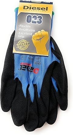 Imagen de GUANTE MECANICO AZUL MEDIANO DIESEL