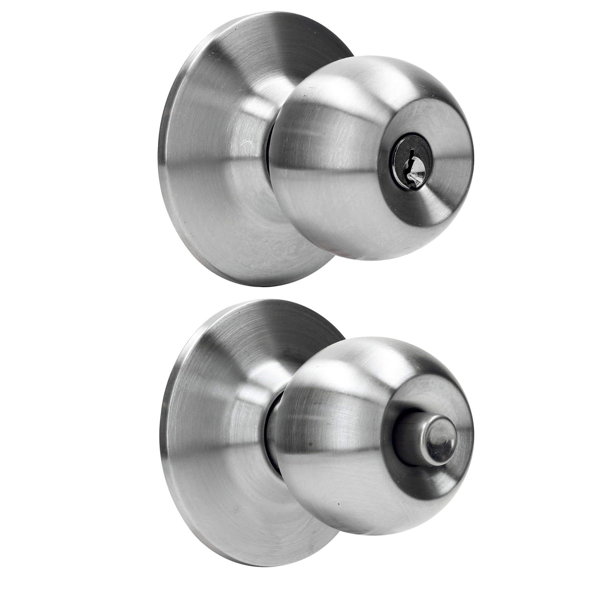 Imagen de POMO BOLA RECAMARA ACERO INOXIDABLE BASICA PROLOCK