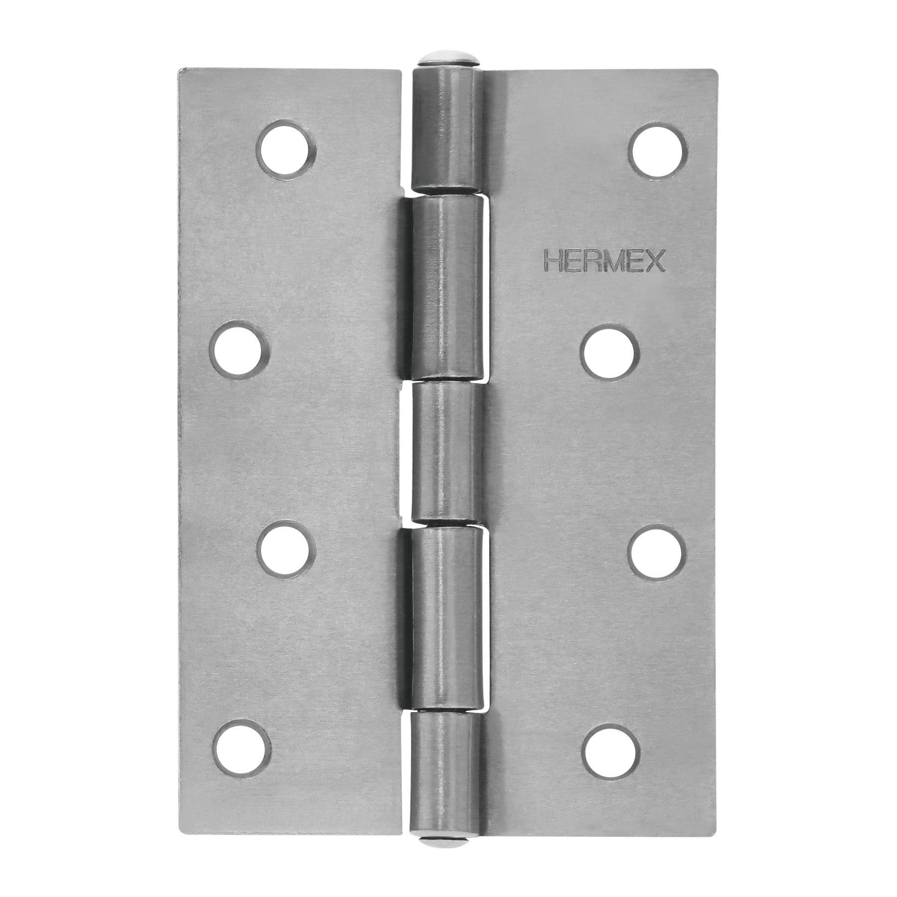 Imagen de BOLSA CON 2 BISAGRAS RECTANGULARES DE 4" EN ACERO PULIDO HERMEX