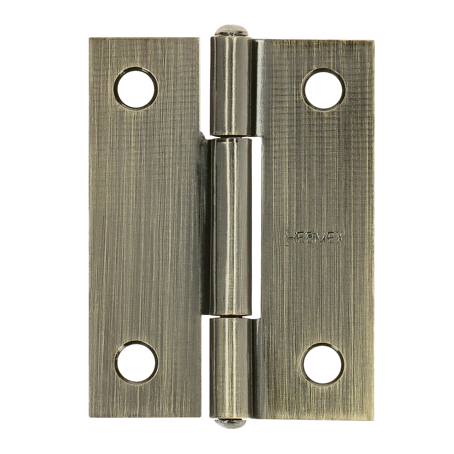 Imagen de BISAGRA RECTANGULAR DE 2" EN LATON ANTIGUO HERMEX