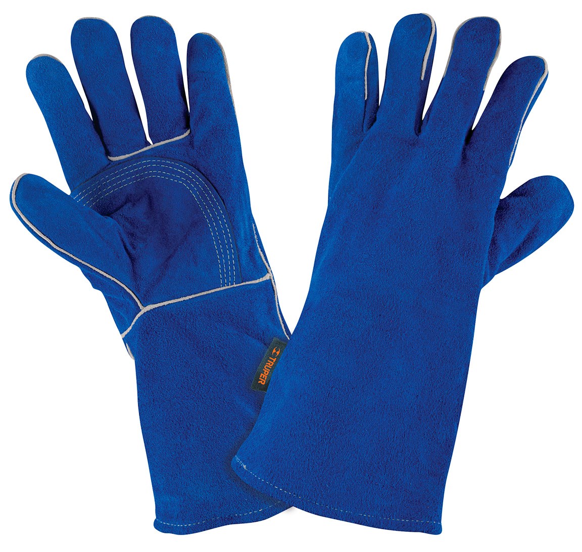 Imagen de GUANTES PARA SOLDADOR REFORZADOS AZULES TRUPER