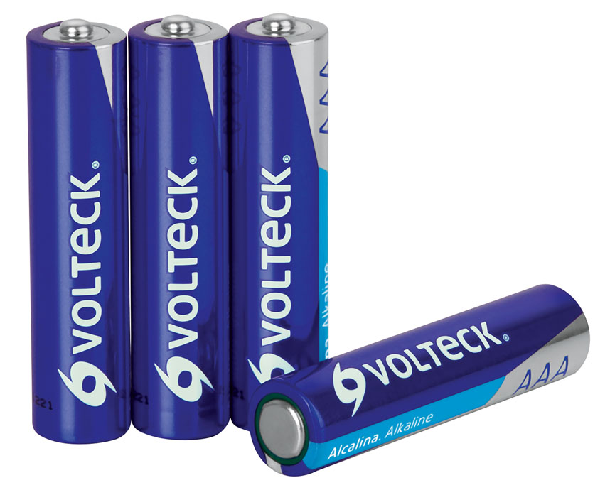 Imagen de BLISTER CON 4 PILAS ALCALINAS "AAA" VOLTECK