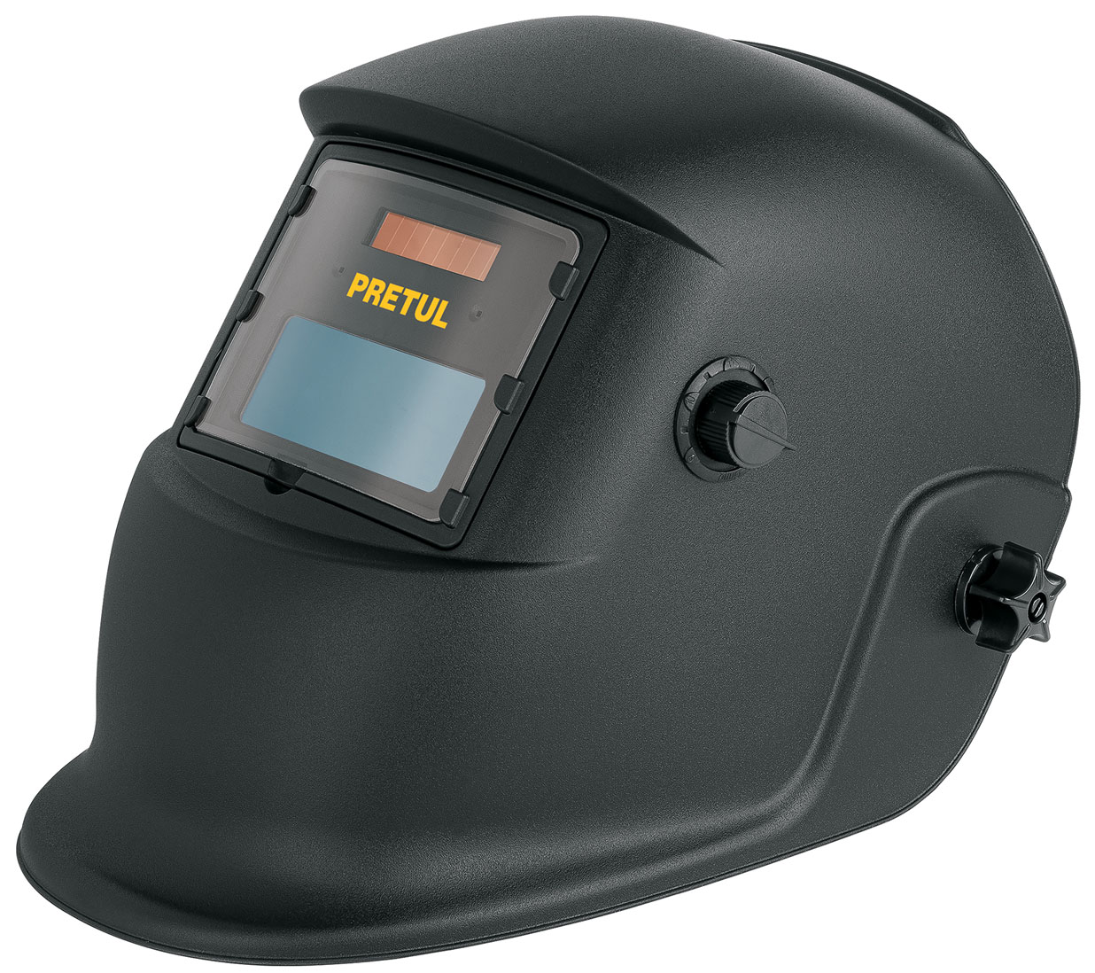 Imagen de CARETA ELECTRONICA PARA SOLDAR CON SOMBRA DE 9 A 13 PRETUL