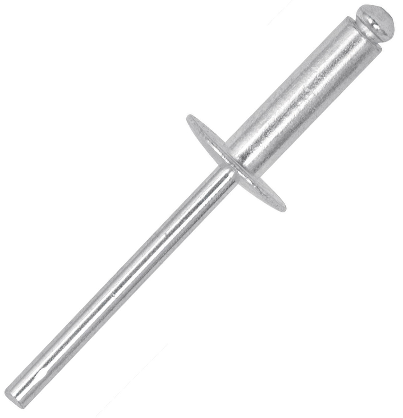 Imagen de BOLSA CON 50 REMACHES DE 3/16" X 1/2" DE ALUMINIO CON MEDIDA DE ALA DE 17/32" FIERO