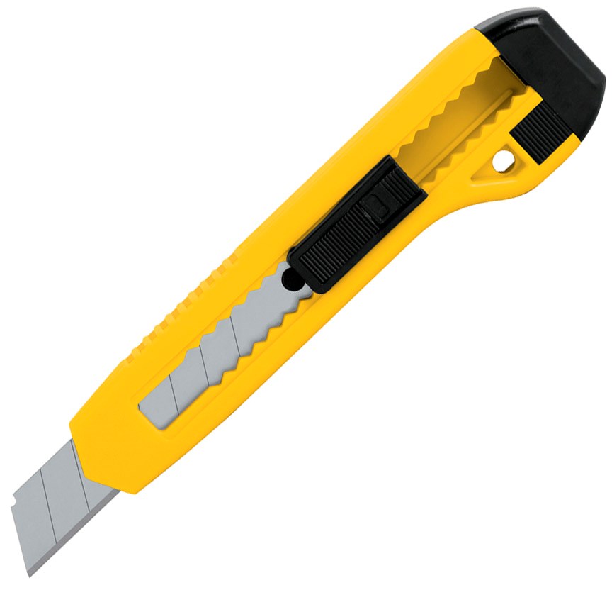 Imagen de CUTTER DE 18 MM DE PLASTICO PRETUL