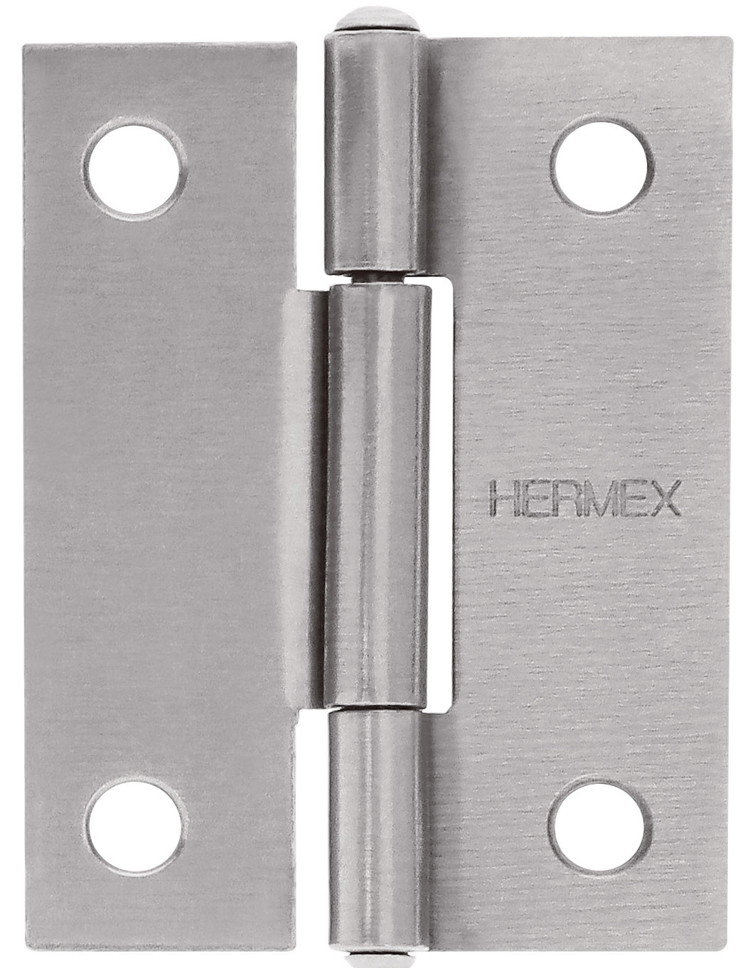 Imagen de BOLSA CON 2 BISAGRAS RECTANGULARES DE 2" EN ACERO PULIDO HERMEX