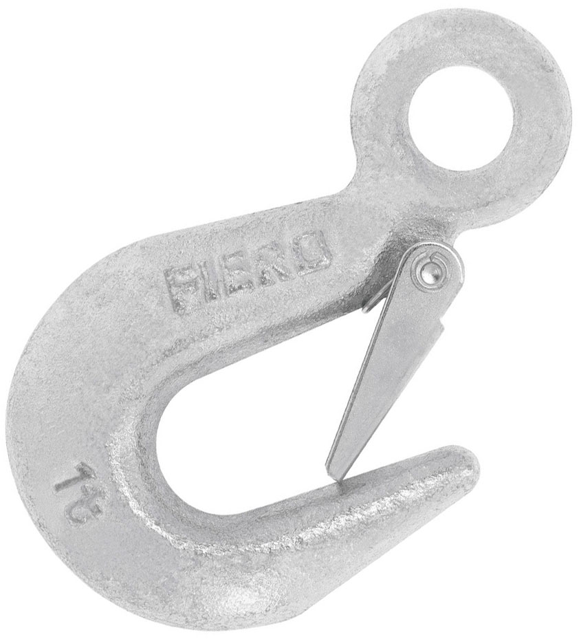 Imagen de GANCHO ESLINGA DE ACERO FORJADO DE 5/8" PARA CARGA DE 1000 KGS FIERO