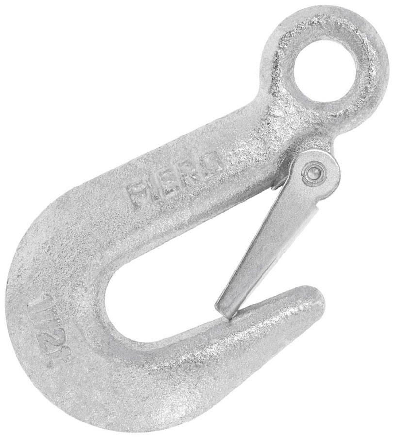 Imagen de GANCHO ESLINGA DE ACERO FORJADO DE 5/8" PARA CARGA DE 1500 KGS FIERO