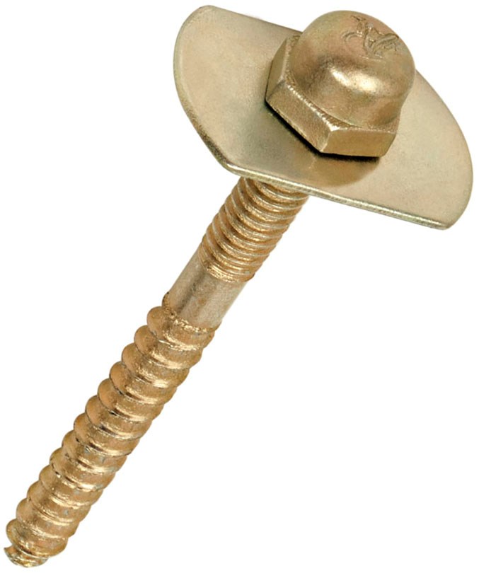 Imagen de BOLSA CON 2 PIJAS DE 1/4" X 66 MM PARA BASE DE SANITARIO A PISO FOSET