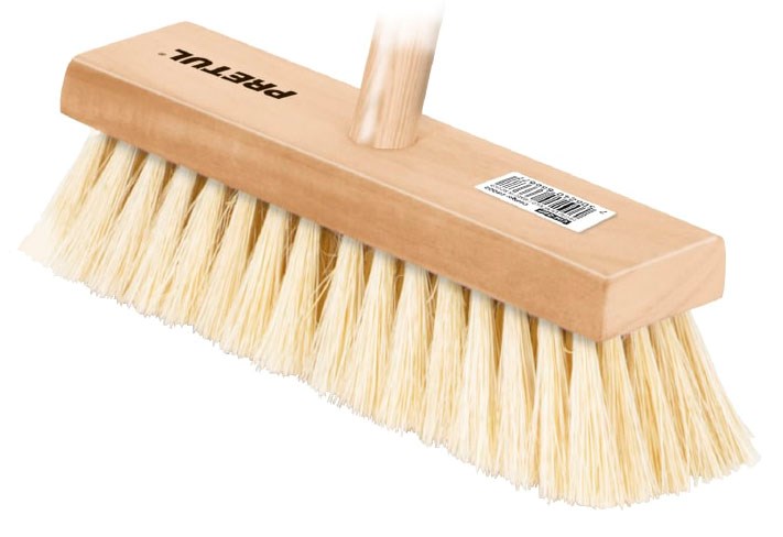 Imagen de CEPILLO PARA IMPERMEABILIZAR CON CERDAS DE IXTLE CON MANGO DE 48" PRETUL