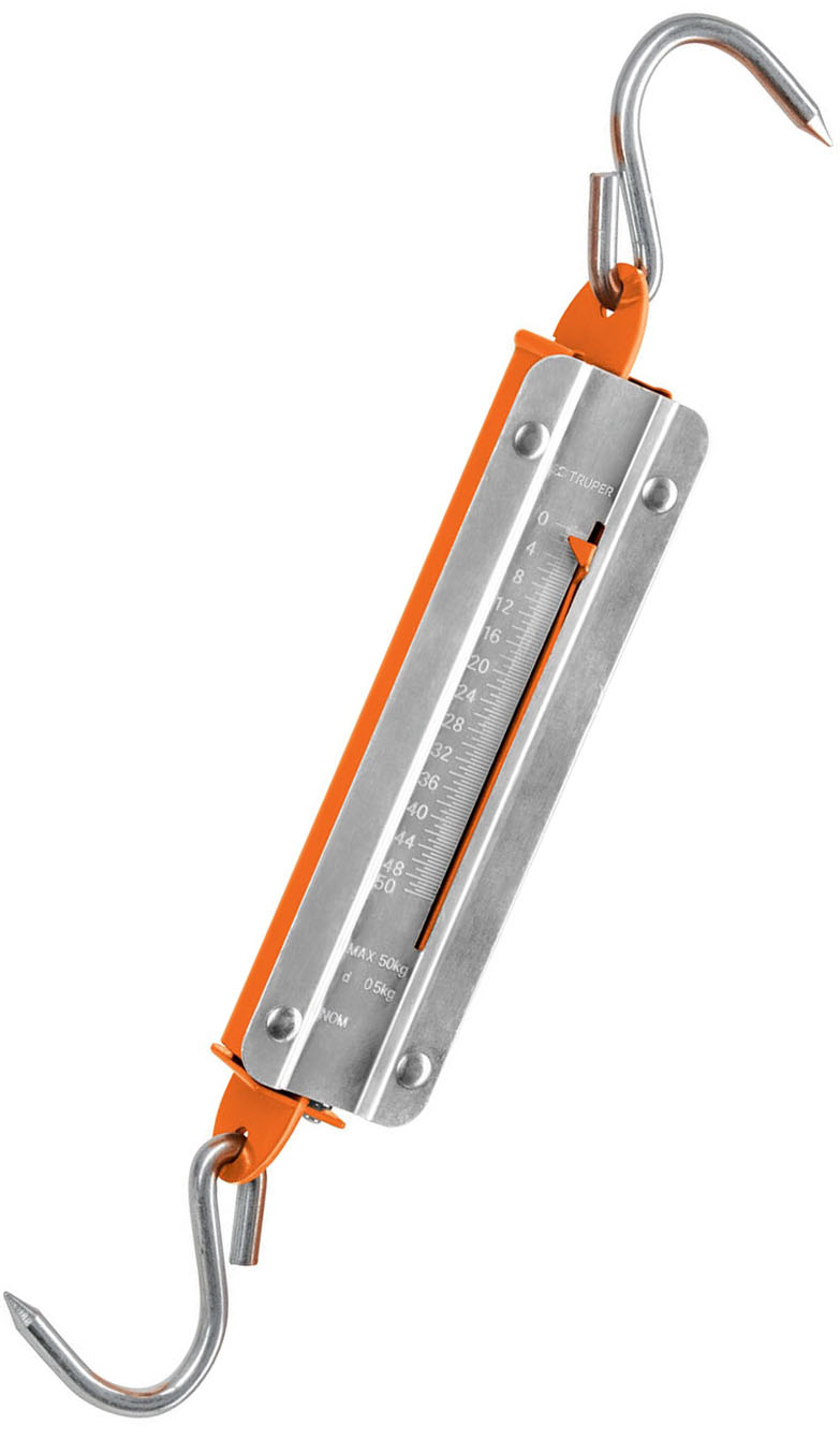 Imagen de BASCULA CON CAPACIDAD DE 50 KGS ROMANA DE RESORTE TRUPER
