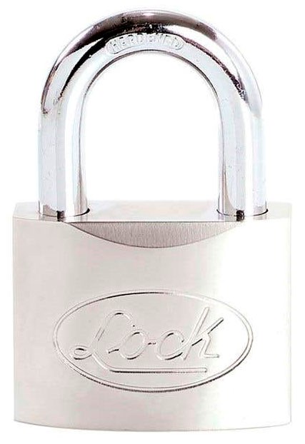 Imagen de CANDADO DE ACERO CORTO LLAVE DE DISCOS 40MM LOCK