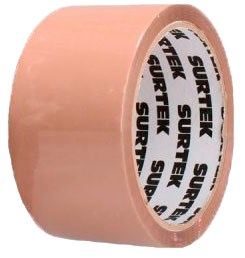 Imagen de CINTA CANELA ACRILICO PARA EMPAQUE 48 MM X 150 MTS SURTEK