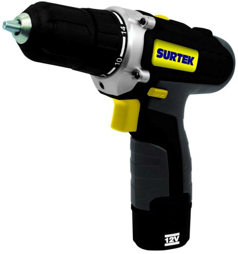 Imagen de TALADRO LI-ION 3/8" 12 V SURTEK