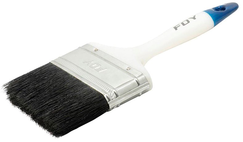 Imagen de BROCHA DE CERDAS NATURALES CON MANGO PLASTICO 1 1/2" FOY