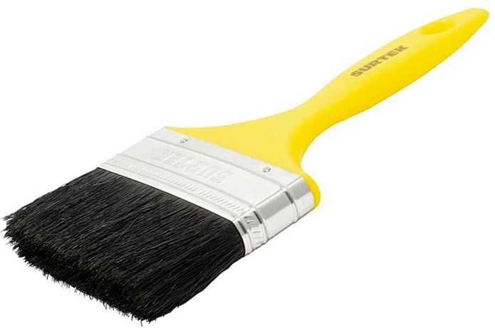 Imagen de BROCHA DE CERDAS NATURALES CON MANGO PLASTICO 2" SURTEK