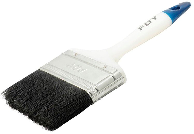 Imagen de BROCHA DE CERDAS NATURALES CON MANGO PLASTICO 5" FOY