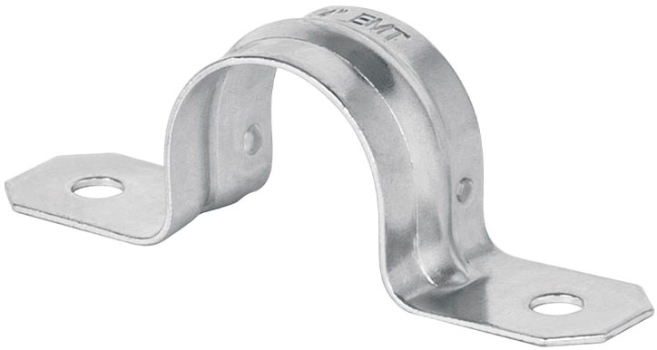 Imagen de BOLSA CON 10 ABRAZADERAS TIPO OMEGA DE 3/4" PARA TUBO DE PARED DELGADA VOLTECK