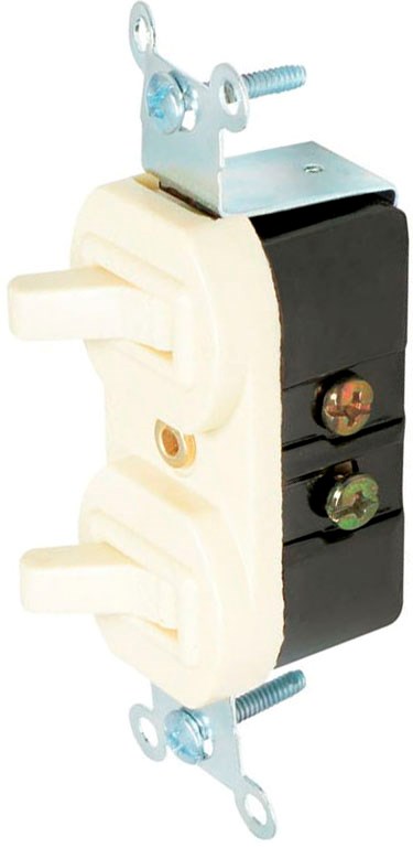 Imagen de APAGADOR PALANCA DOBLE 15A 127V SURTEK