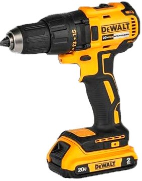 Imagen de TALADRO ATORNILLADOR DE 1/2" SIN CARBONES 20V 1/2" BRUSHLESS ( DCD7771D2 ) DEWALT