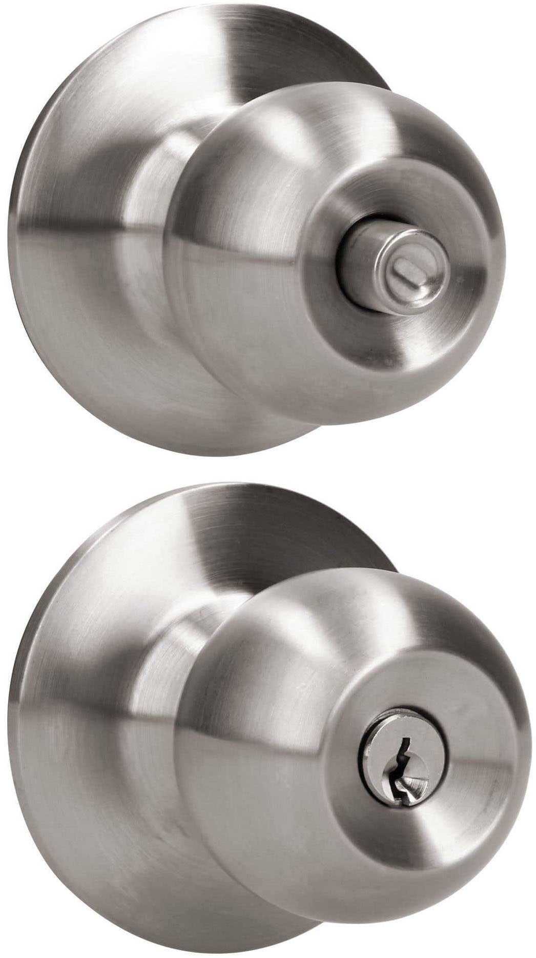 Imagen de CHAPA PERILLA RECAMARA ACERO INOXIDABLE LLAVE ESTANDAR BLISTER PROLOCK