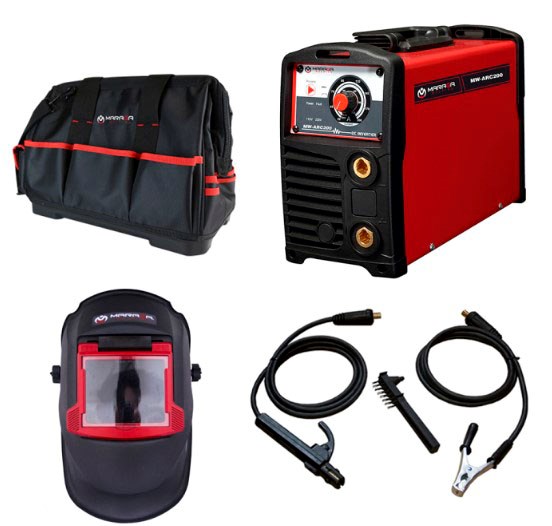 Imagen de SOLDADORA MARAGA ARC200 + MALETIN + CARETA