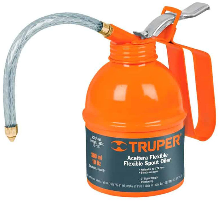 Imagen de ACEITERA DE 300 MILILITROS (10 ONZAS) CON APLICADOR FLEXIBLE TRUPER