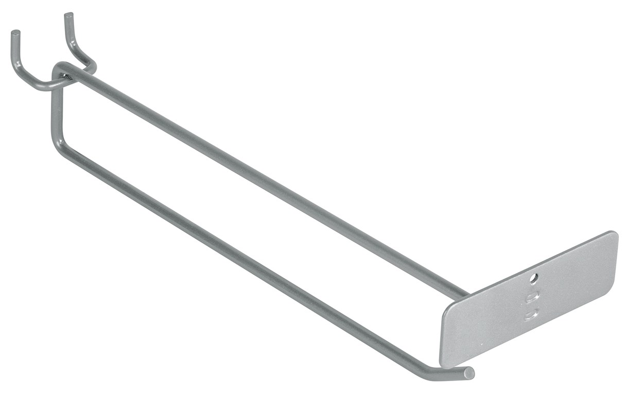 Imagen de GANCHO RECTO DE 9" CON PORTA ETIQUETA PARA PERFOCEL TRUPER