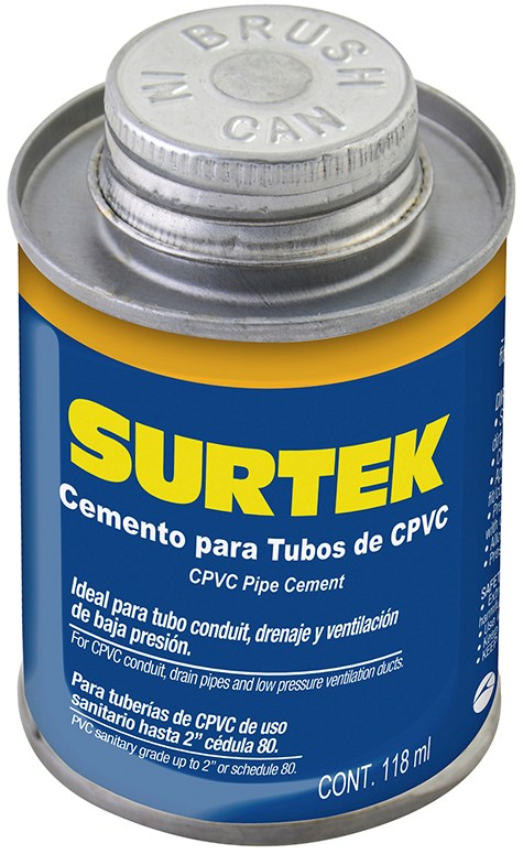 Imagen de CEMENTO PARA TUBO CPVC 236 ML SURTEK
